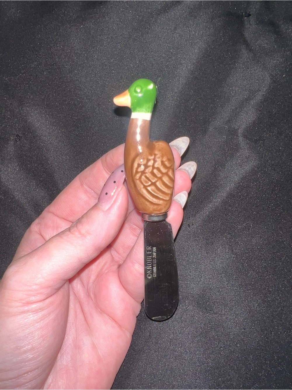 Vintage Duck Cheese Knife